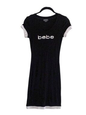 〰️Bebe Women's Crystal Logo Dress 〰️